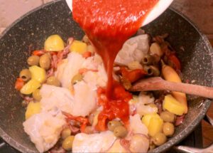 Passaggio ricetta Pastel Azteca