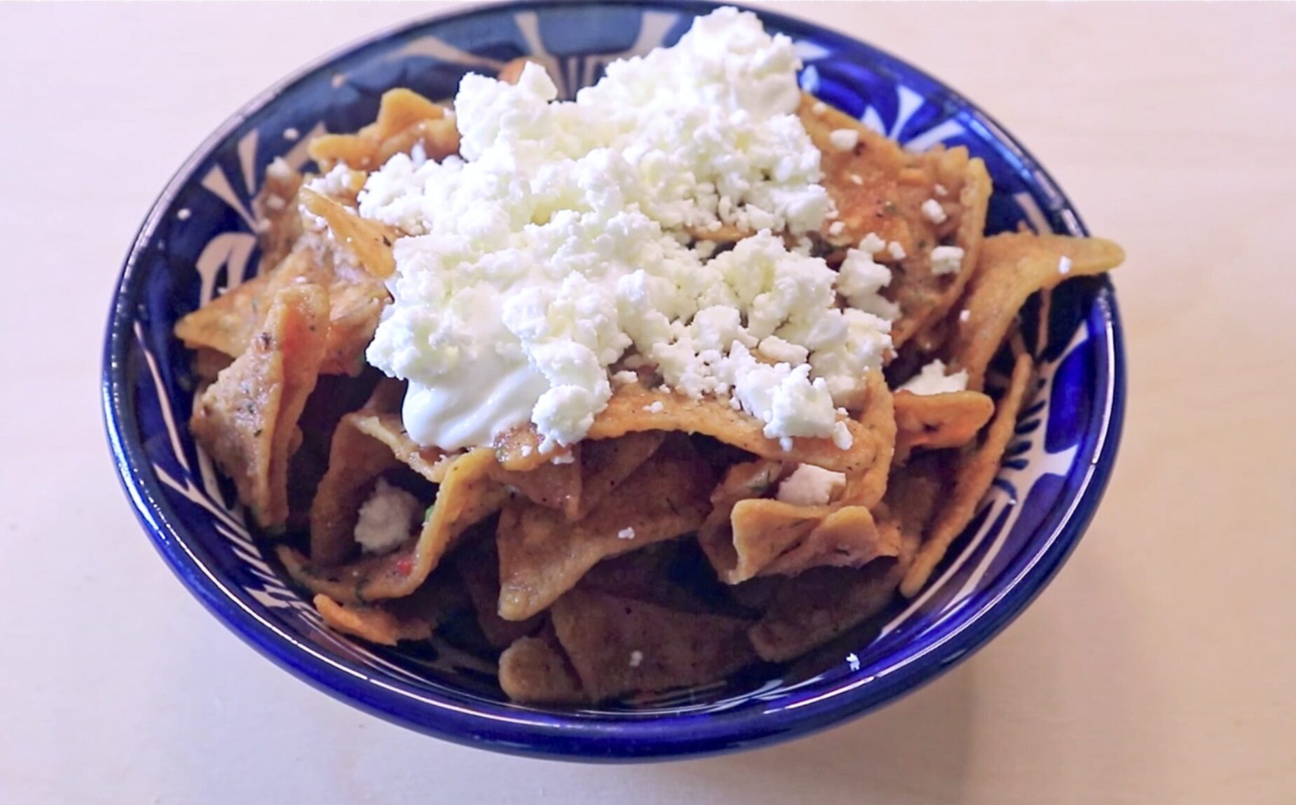 La Morenita ricetta Chilaquiles Rossi